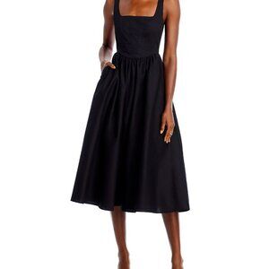 WAYF Desi Bustier Midi Dress